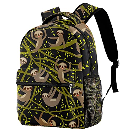 Sac à dos scolaire léger paresseux de Noël pour les sorties et cours