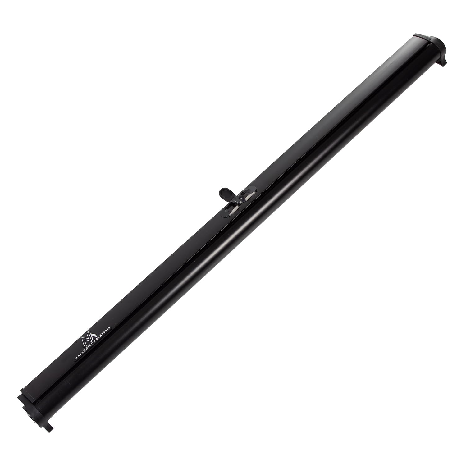 Maclean Portable Projection Screen Compact 40" 16:9 MC-962 Free-Standing Office Cinema Matt White Home, Black - Image 4