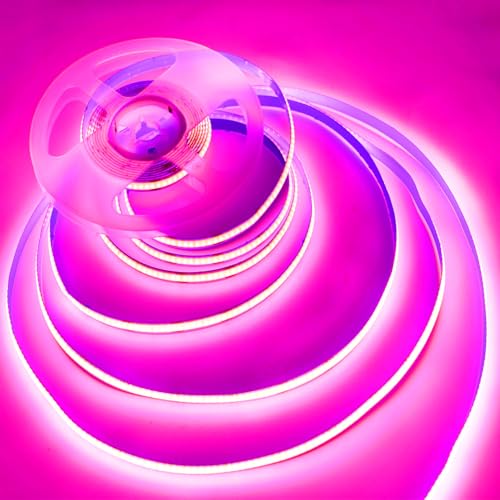 Tira LED COB SUYOOULIN 5m 3200LM Luz Rosa miniatura 2