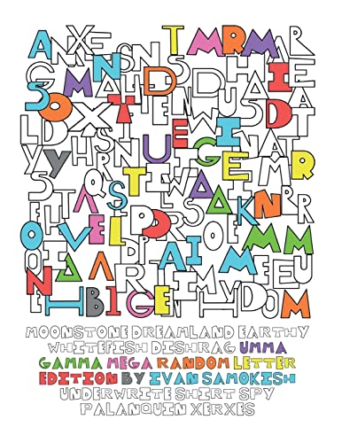 Umma Gamma: Mega Random Letter Edition (Umma Gamma Word Search)