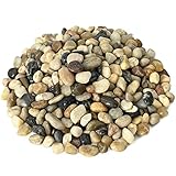 Bonsai Decorative Pebbles, Natural Riverstone for Succulents Cactus Plants, Planters Top Dressing...