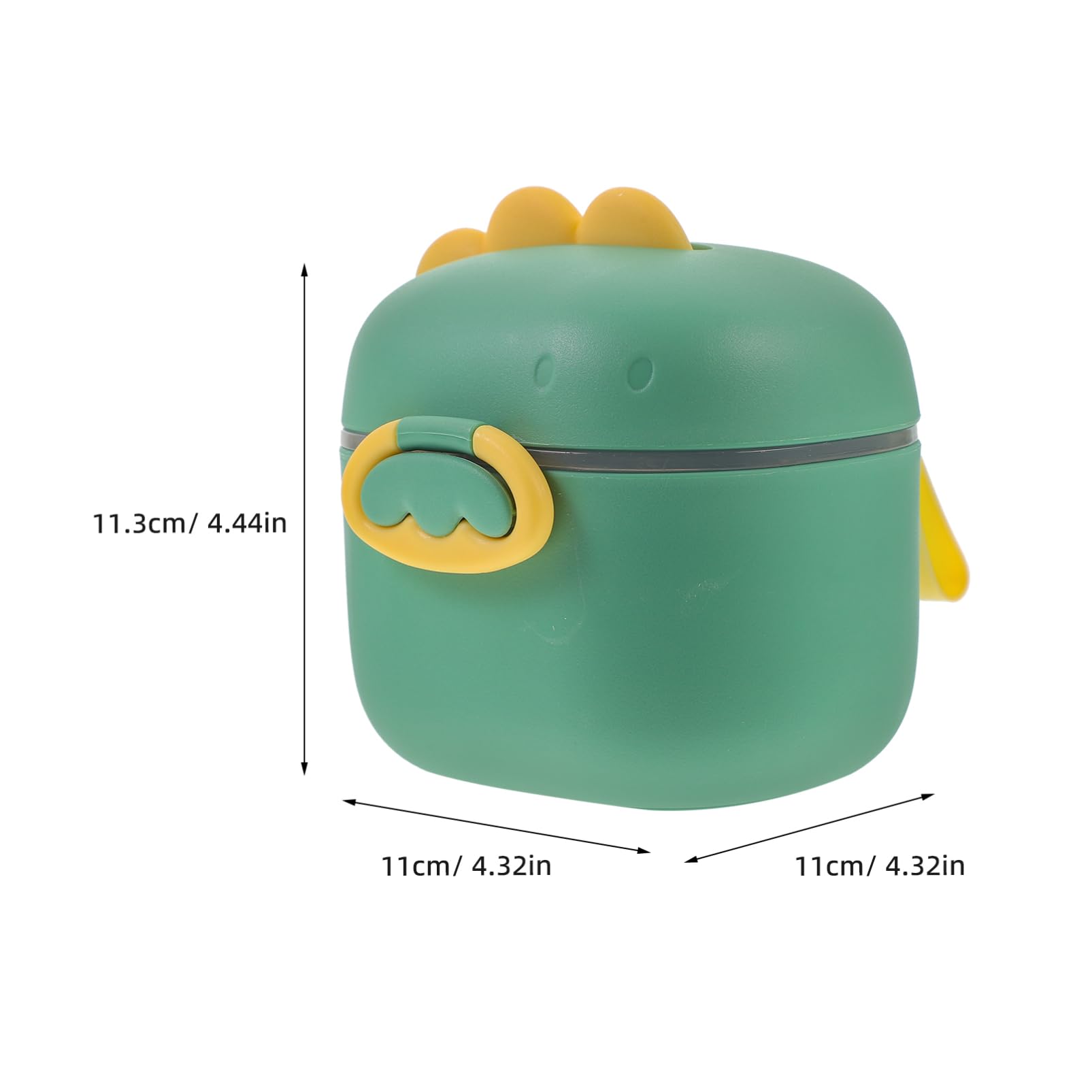 Ciieeo Portable Formula Dispenser Easy Travel Container for Food Oatmeal Powder Storage for Outdoor Hiking Picnics the Go Use Compact Convenient