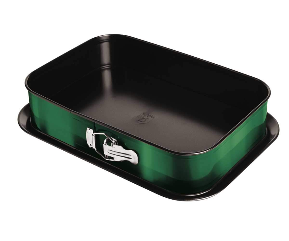 Berlinger Haus Emerald Collection square springform, BH/6461 emerald stainless steel 18/8