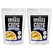 Protein Chips, 13g Protein, 5g Net Carbs, Keto Snacks, Low Carb Snacks, Protein Tortilla Chips, Muscle Chips, Baked Not Fried (2 Pack)