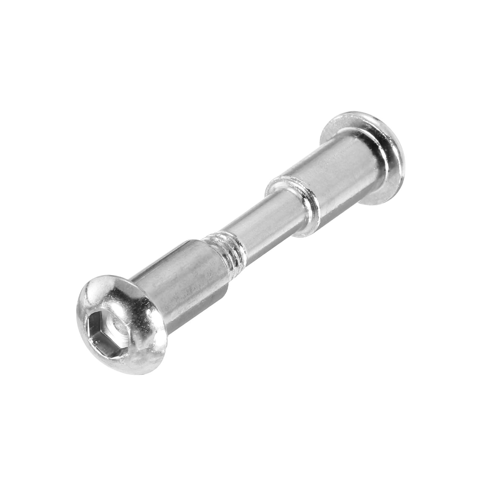 PATIKIL Fixed Bolt Screw, Folding Shaft Locking Screw Folding Place Fixed Bolt Replacement Parts Compatible for M365 Electric Scooters, Silver