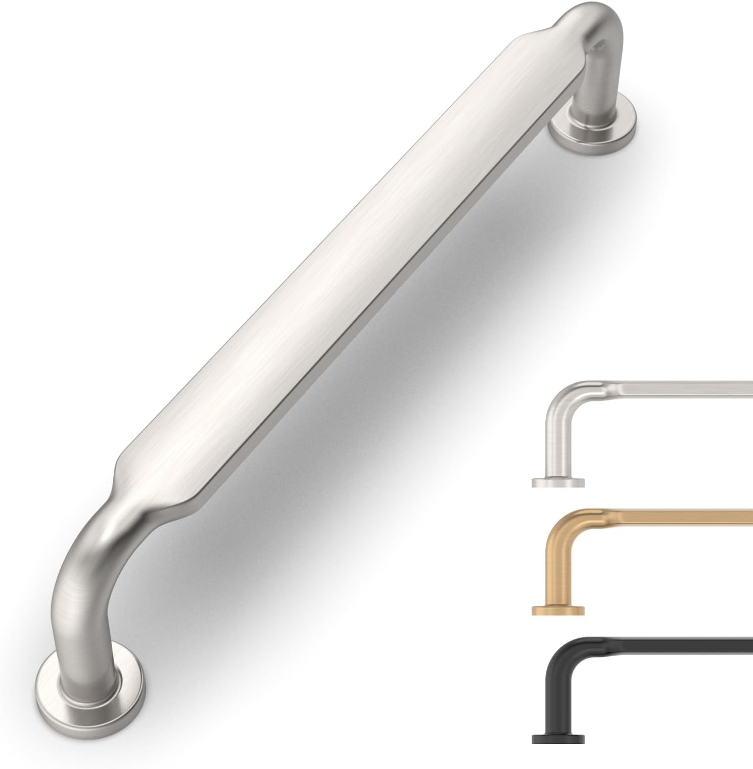 10 Pack Brushed Satin Nickel Cabinet Pulls 5 Inch Kitchen Cabinet Handles Cabinet Hardware Kitchen Handles for Cabinets Cupboard Handles Nickel Dresser Pulls Drawer Handle