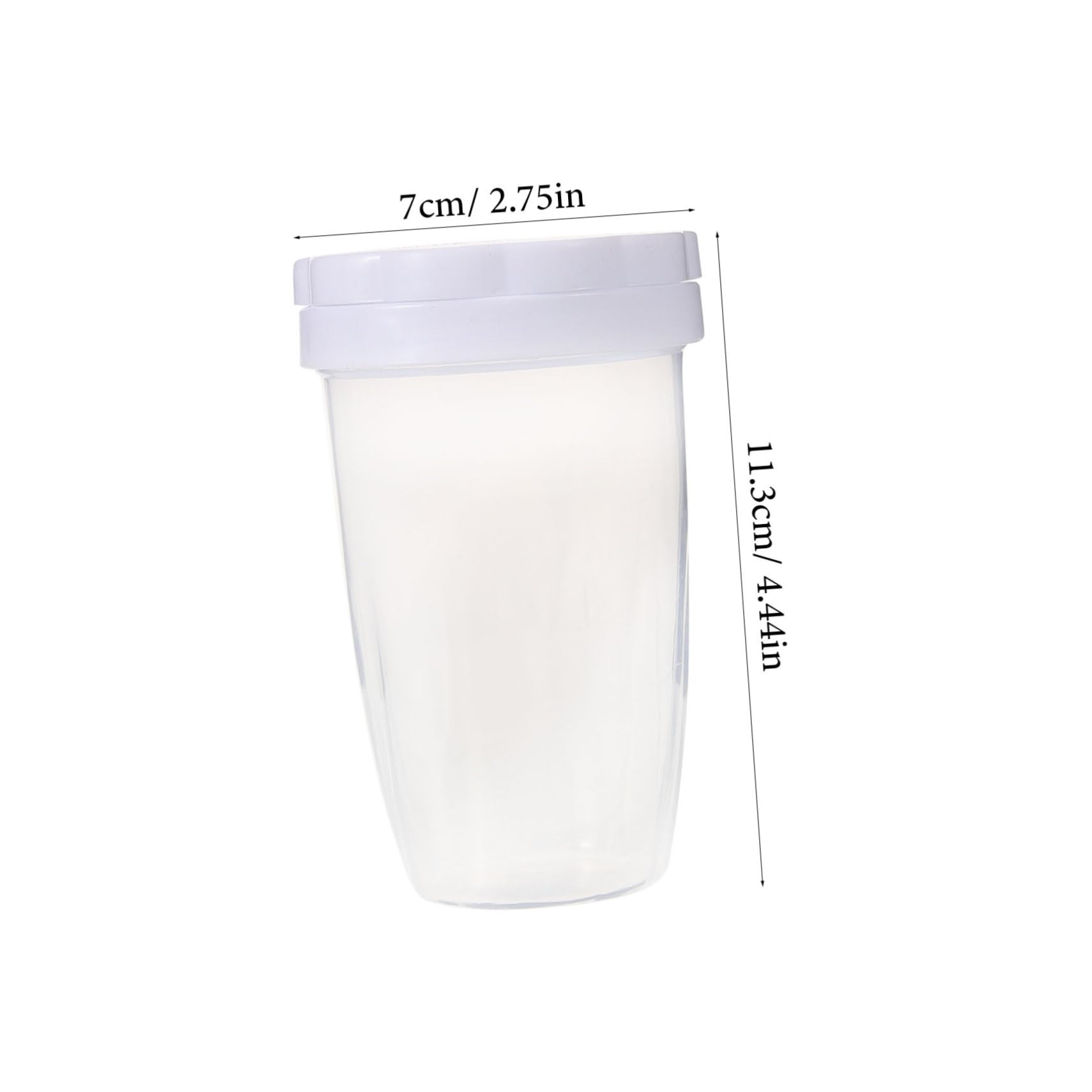 OFFSCH Cocoa Powder Shaker Sugar Powder Dispenser Flour Sifter with Lid Reusable Baking Shaker Kitchen Accessory