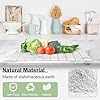 Stone Dish Drying Mat for Kitchen Counter,24"(L)×16"(W) Collapsible Fast-Drying Diatomaceous Earth Mats with Towel Sanding Tool,Versatile Stone Drying Mats for Cups Dishes Bottles #2