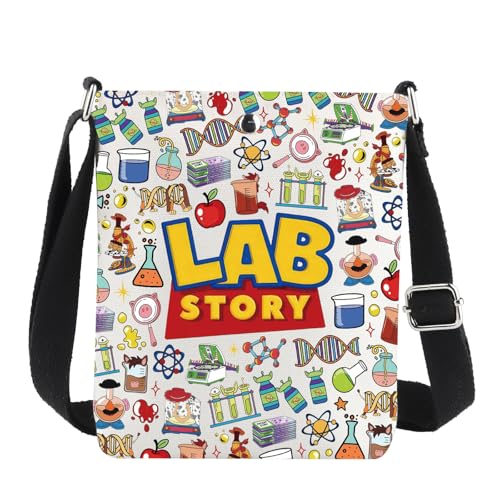 Sac à bandoulière Lab Story pour aller au laboratoire d'analyses médicales au quotidien