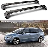 2 Piezas Coche Bacas Barra Transversal para Ci-troen C4 Grand Picasso 2014+,Barra De Equipaje De Techo Desmontable Techo Portador Exteriores Piezas,Viaje Carga Transporte Accesorios