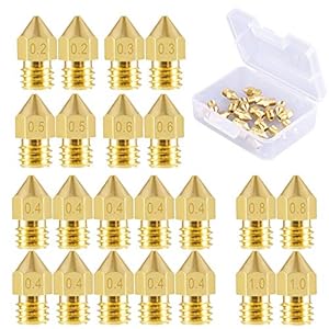 SIQUK MK8 3D Drucker Düsen Set 22Stk.