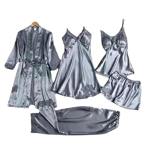 Lingerie érotique en latex : chemise de nuit 5 pièces pour des nuits glamour