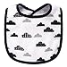 Hudson Baby Unisex Baby Cotton and Polyester Bibs, Moon And Back, One Size