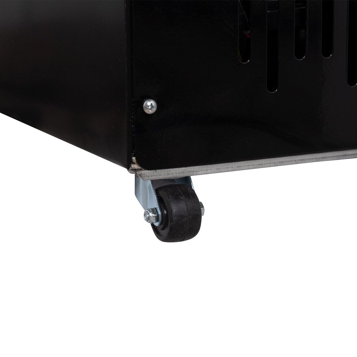 GastroHero GKSE230 Getränkekühlschrank 230 Liter Flaschenkühlschrank Glastür LED Beleuchtung abschließbar schwarz 0-8°C Gewerbekühlschrank
