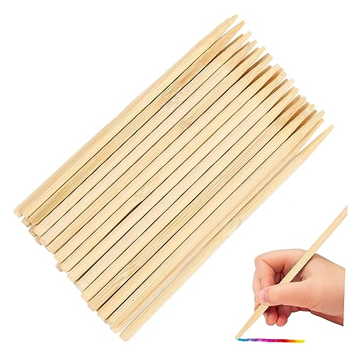 Angoily Professional Scratch Painting Sticks Pen for Boys and Twigs Sticks Scratch Paper Tools DIY Art Stylus