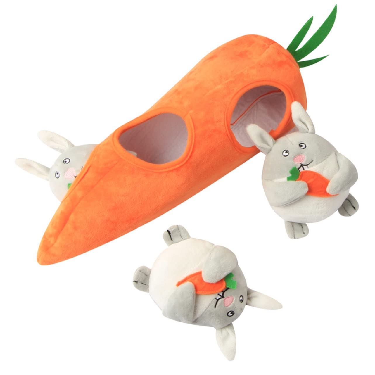 BESPORTBLE 2piezas Juguete De Peluche para Perros Medianos y Juguete Chirriante Resistente y Lavable para Masticar y Entrenar Casa
