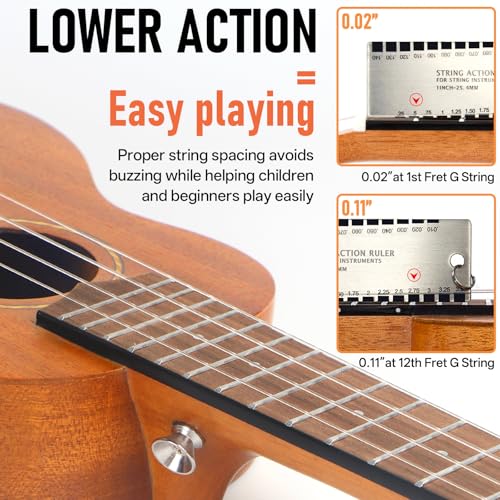 kmise professional ukulele for adult beginner free online lesson 21 inch soprano mahogany ukelele with kids ukele bundle starter kit gig bag case strap tuner nylon strings book uke gift choice