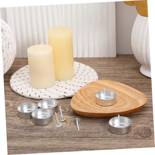 Set de 150 mechas para velas con soporte de aluminio miniatura 5
