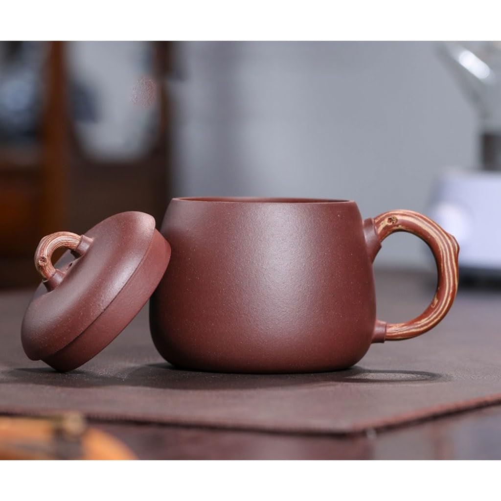 Filiżanki Matcha Filiżanka do kawy Fioletowy Piasek Kubek Ręcznie robiony Kubek na herbatę Kubek na wodę 480 ml Domowa glina Kubek do herbaty Zestaw do herbaty Kubek do herbaty