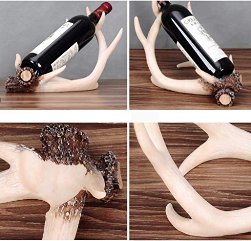 Soporte para botellas de vino simple de resina miniatura 5