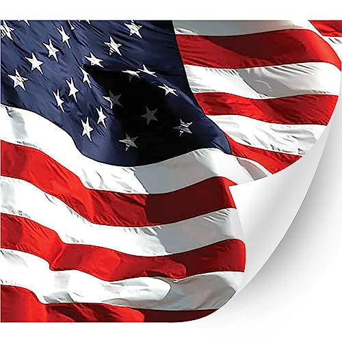HTV4U American Theme Patterned Heat Transfer Vinyl (American Flag, 13.5
