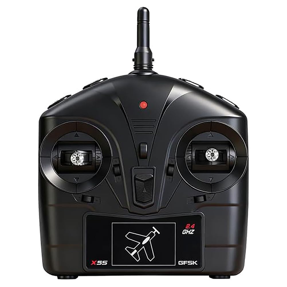 Generico A310 RC Aereo, Aereo Radiocomandato a 4 Canali, Aereo da Combattimento RC 2.4GHz Aliante con Giroscopio a 6 Assi e Acrobazie 3D, 2 Batterie per Adulti