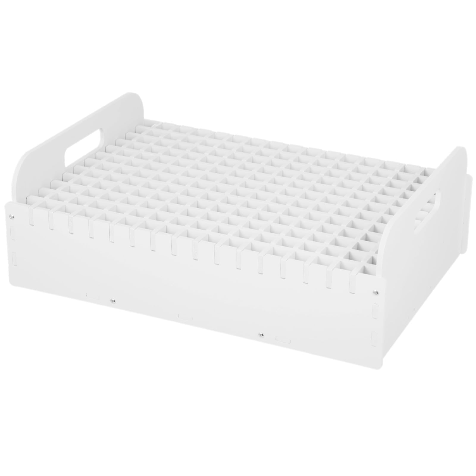 204 Fächer Marker Stifte Organizer, Stiftehalter für Kunst und Basteln, farbiger Aufbewahrungsständer für Marker und Stifte, verstellbare Aufbewahrung, Schreibtischordnung für Büro und Arbeitsplatz