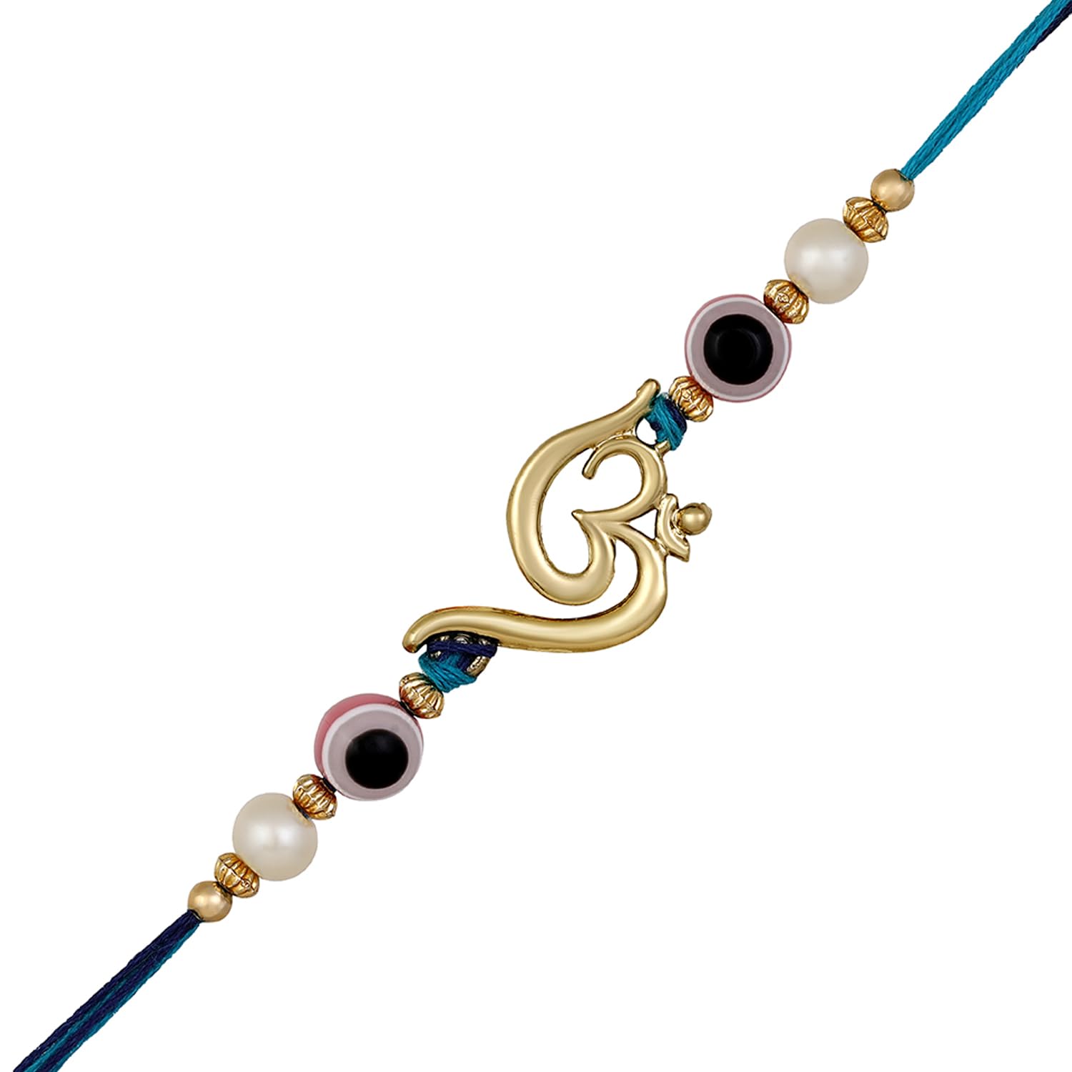 Mahi Gold Plated Evil Eye and OM Rakhi for Bhaiya (RA1100723G) (B0C9MP7TDP) Amazon Price History, Amazon Price Tracker