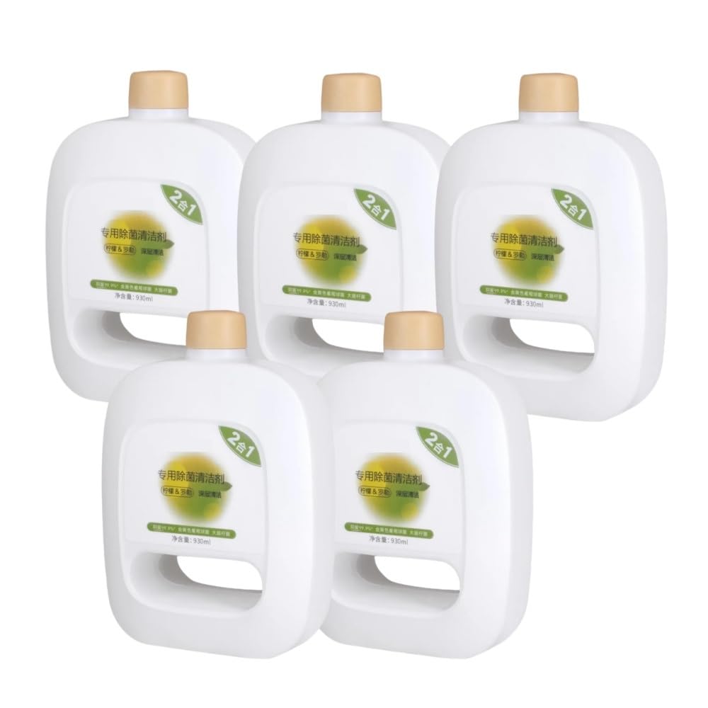 Líquido descontaminante Limpiador de Pisos de 930 ml, Compatible con Narwal Freo J1/J2/J3/J4(5pcs)