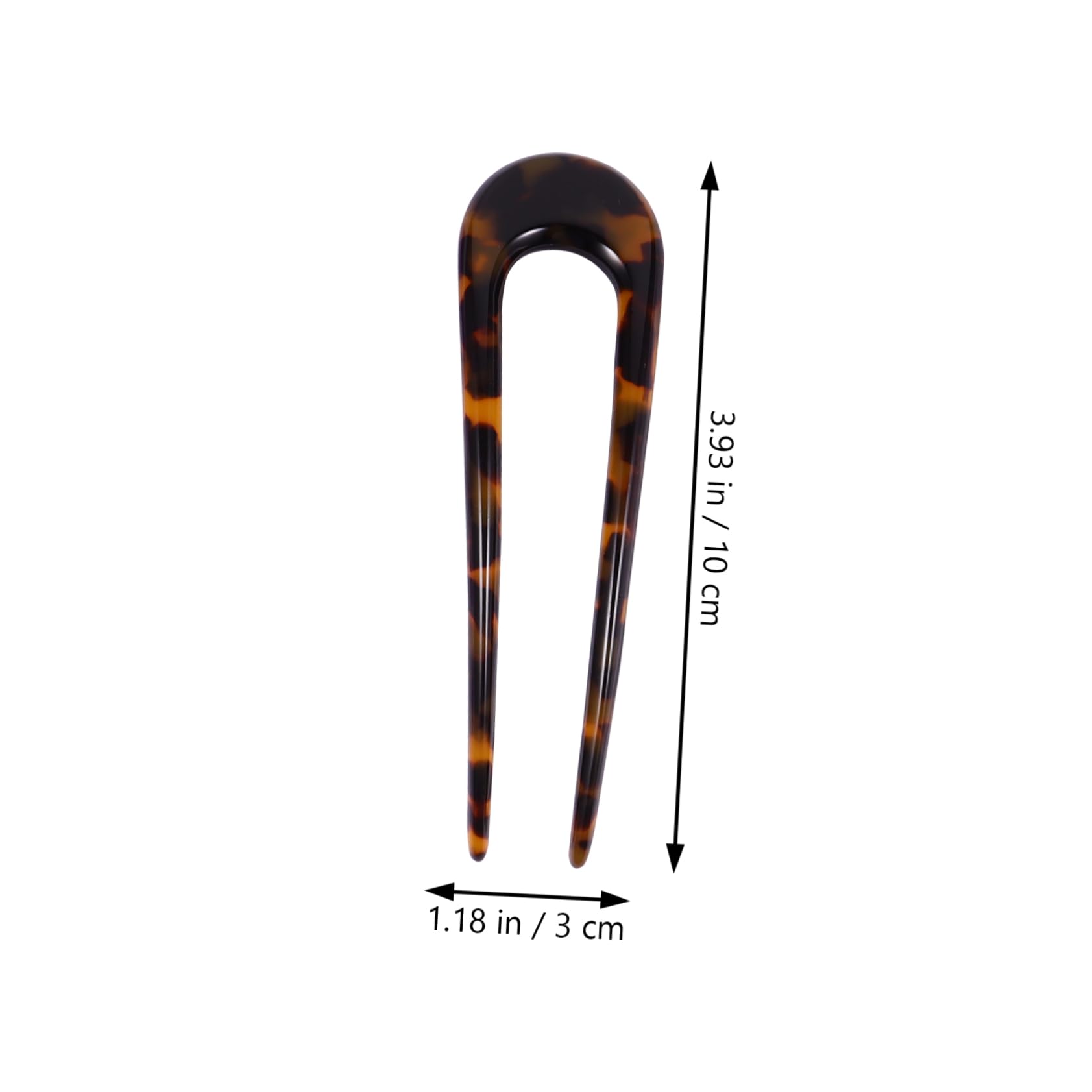 Healeved 12stücke U-förmige Haarnadeln Acetat Wellenförmige Haarspangen Für Stilvolle Haarschmuck-accessoires Verschiedenen Farben Schildpatt Für Frisuren