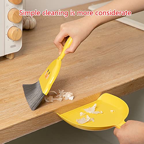 XITEA Besen Kehrschaufel Anzug Student Kind Reinigungsbürste kleines Set für Zuhause Schlafzimmer Wohnzimmer Bett Sofa Reinigung Kehrschaufel – Bild 5