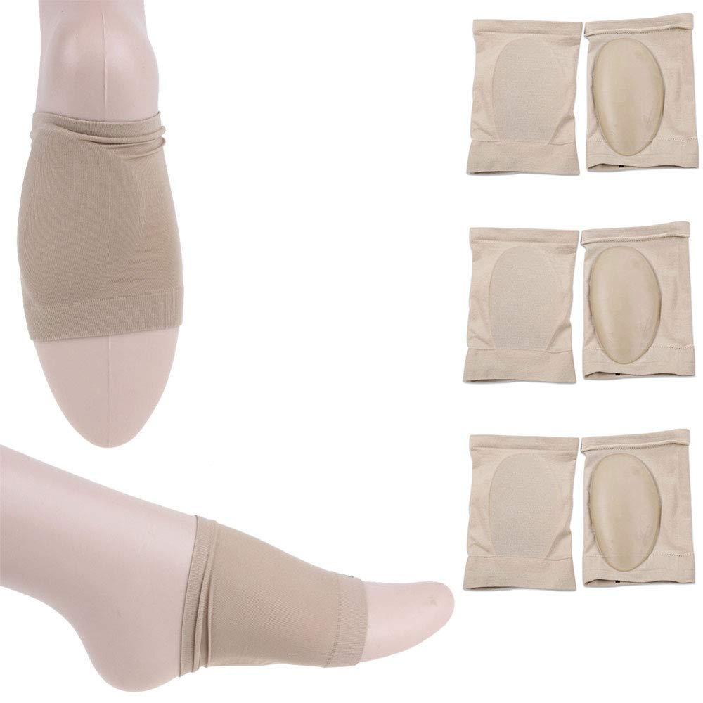 6 pcs de support pied support de voûte par Pedimend - fasciite plantaire Semelles - Absorber les chocs Semelle intérieure - soulager les à partir de plat mal aux pieds - pour homme et femme