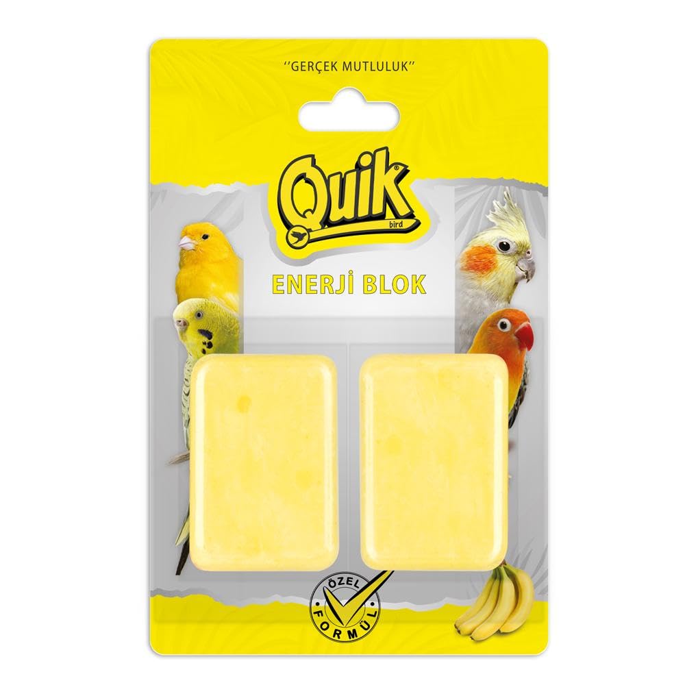 Quik-Gaga Taşı Enerji Bloğu Muzlu 2'li (TEK PAKET)