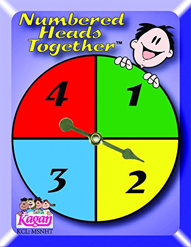 Kagan Cooperative Learning Spinner: Numbered Heads Transparency ...