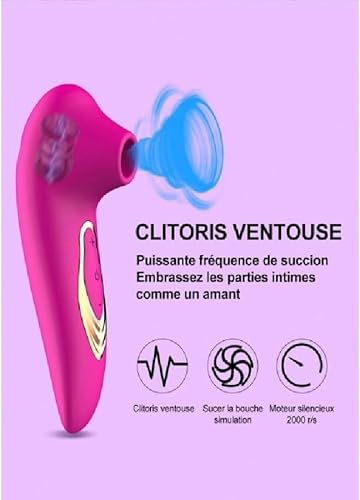 Sugador de Clitóris e Mamilos recarregável à prova d'água