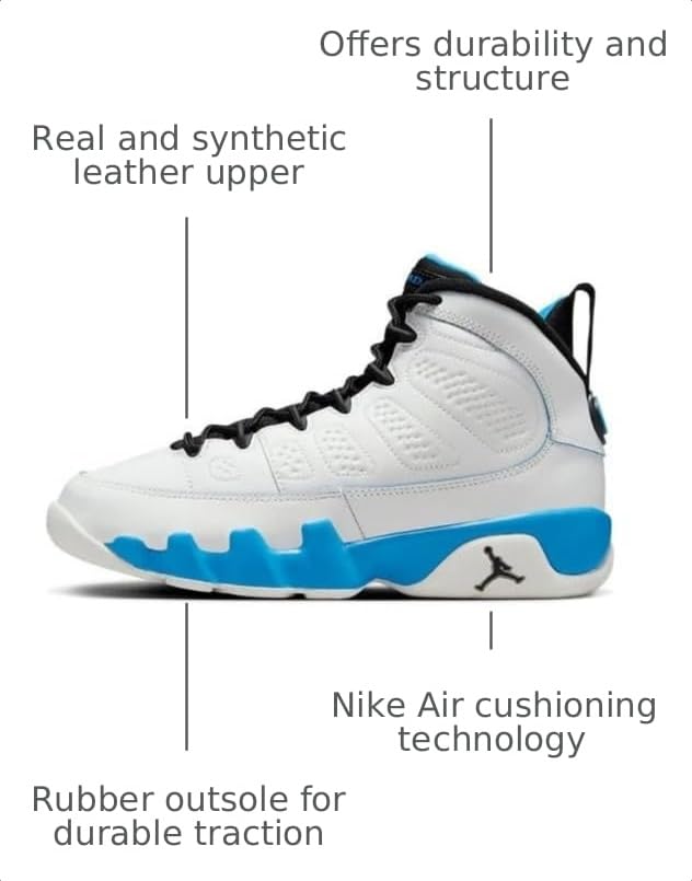 Image of Nike Mens Air Jordan 9 Retro
