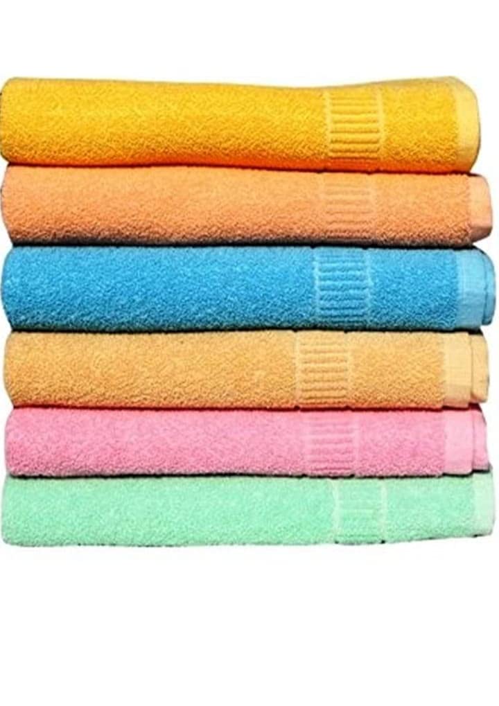 100% Cotton (500 GSM / 30 x 60 inch) Large Bath Towel Ultra Soft Super Absorbent/Antibacterial Set Off 6 Pieces-image-17