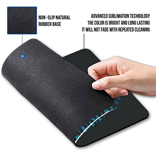 Image of PAPER PLANE DESIGN Mouse Pad Designer Anti Skid Mouse Pads for Desktop and Laptop Computers. D512