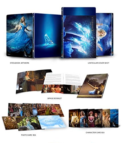 Preisvergleich Produktbild Cinderella - Exklusiv Kimchi Steelbook Edition + Lenticular Schuber - Bluray