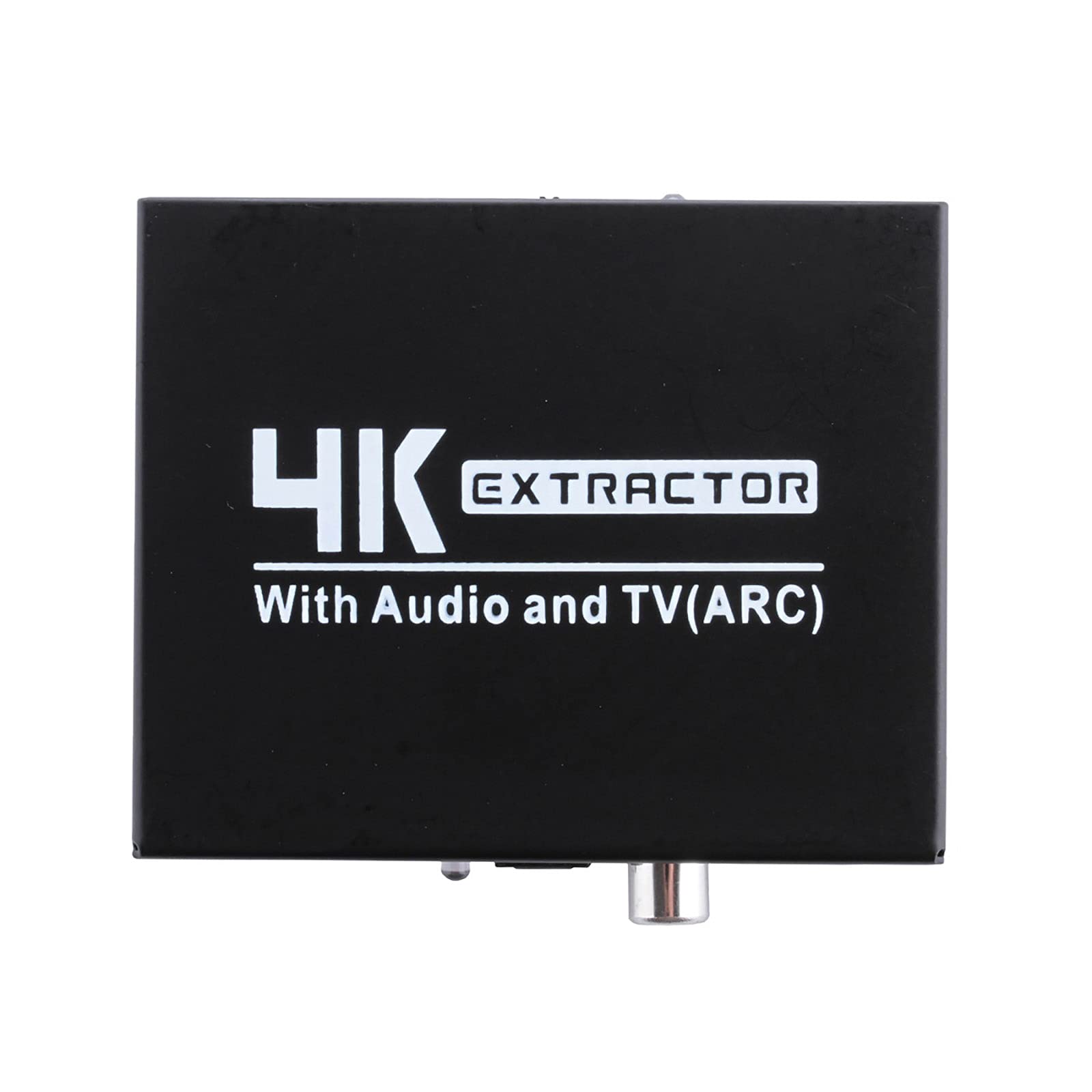 RSGK Decodificador De Audio, HDMI a HDMI + Divisor De Audio Óptico R/L, Decodificador DTS De Salida 5.1 Divisor De Audio HDMI