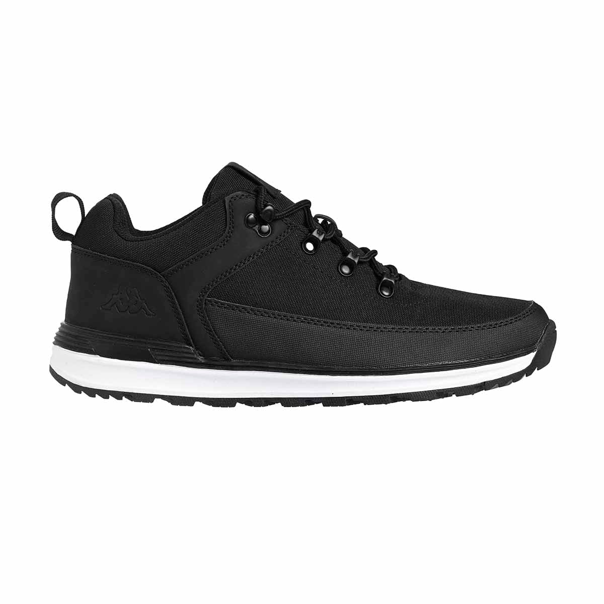 Kappa MONSI Nylon, Low-Top Sneakers, Black Dark Grey White