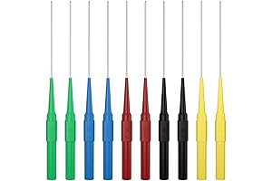 10 Pieces Multimeter Backprobe Test Probe Set