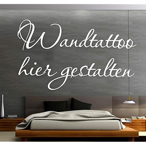 Sprüche Wandtattoo selber gestalten Wunschtext Wandaufkleber Name Datum Zitat oder Spruch mit Vorschau designen Cover