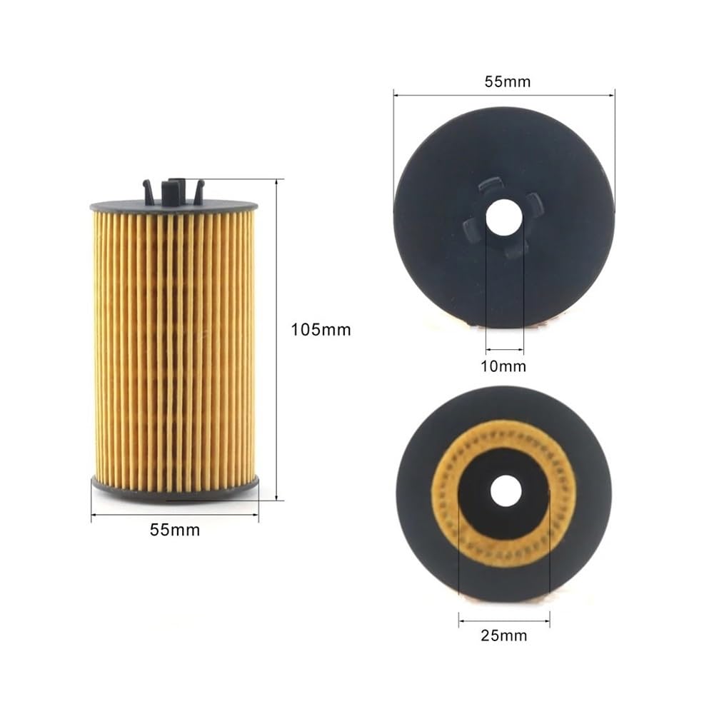 Para Cruze Para Astra Para Cascada Para Corsa Para 93185674 Para 3089654 Para 5650359 2 unidades/coche Filtro de aceite Filtros De Motor