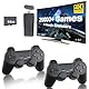 Whatsko Retro Konsole Game Stick M8 mit 2 Wireless Game Controllern 20000+ Spiele, Plug and Play Spielkonsole Videospielkonsole 4K HD Output für TV Computer Projektor (64G)
