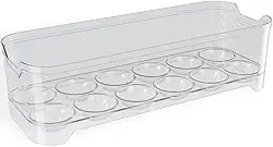 Organizador Porta Ovos 12 cavidades Empilhável