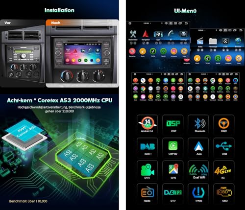 Autoradio Android 14 Ford Focus Transit pour ne plus perdre de temps avec un GPS obsolète - 2
