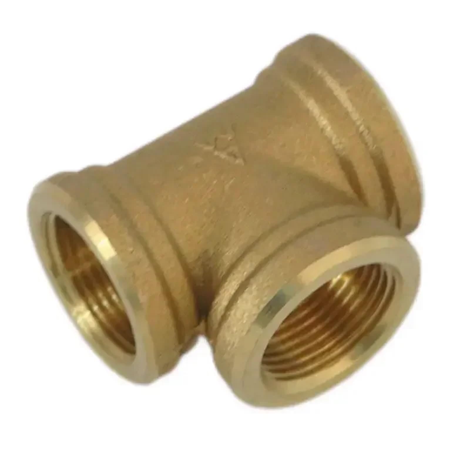 Raccord laiton femelle BSPT DN20 té 3 voies connecteur tuyau eau gaz fuel huile