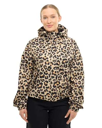 LARKSON Regenjacke Damen Herren Leo - Elin - Regenmantel für Fahrrad Outdoor Festival - Wassersäule 10000 mm - Wasserdichte Jacke mit Verschweißten Nähten - Faltbar