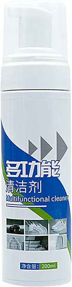 Limpeza De Interior Automóvel - Espuma 200ml Para Estofos Automóveis,Detalhador De Interiores,Para Móveis Domésticos Sofás Bancos E Teto